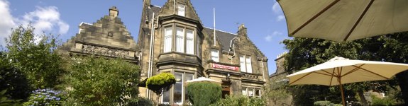 An exterior view of Dunstane House Hotel