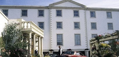 Exterior of the North West Castle Hotel
