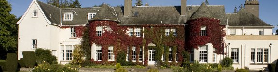 The exterior of Rufflets Country House Hotel